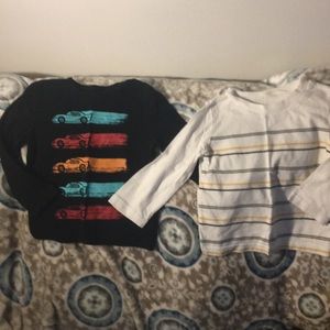 2 Boys Long Sleeve Tees 2T